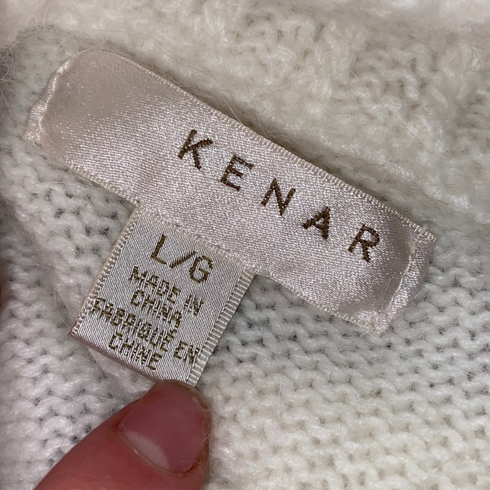 KENAR Angora Blend Sweater - Picture 3 of 7